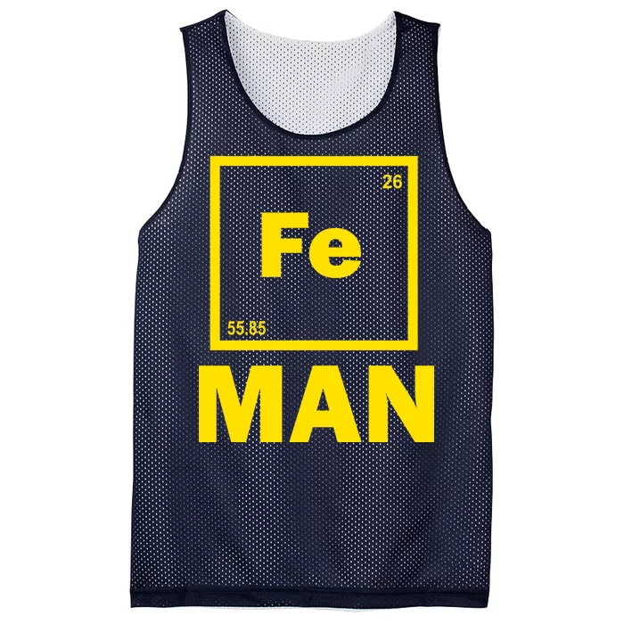 Element Of Iron Fe Mesh Reversible Basketball Jersey Tank