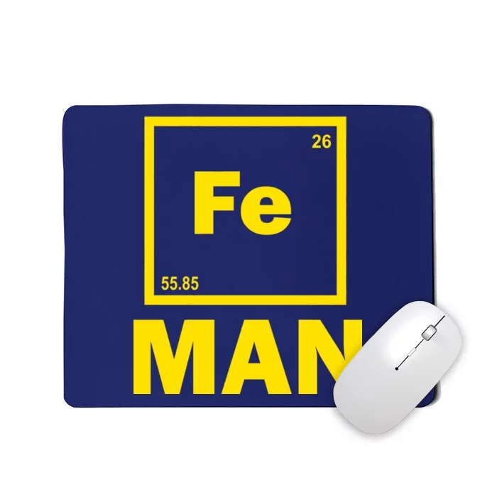 Element Of Iron Fe Mousepad