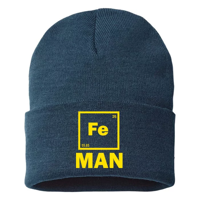 Element Of Iron Fe Sustainable Knit Beanie