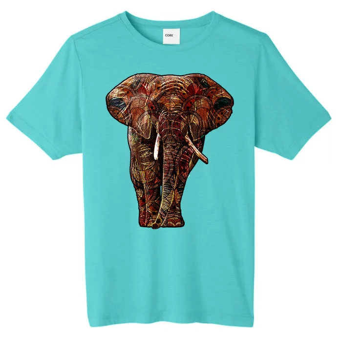 Elephant African Pattern ChromaSoft Performance T-Shirt