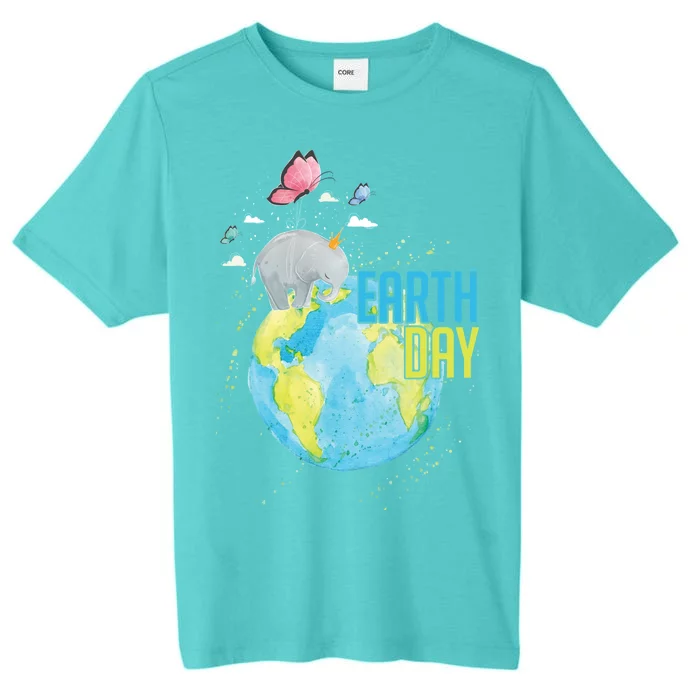 Elephant Earth Day ChromaSoft Performance T-Shirt