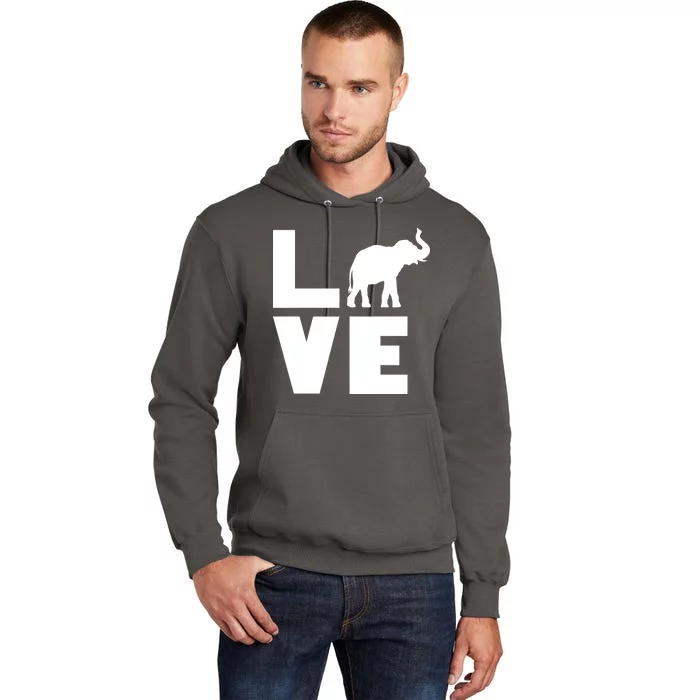 Elephant Love Tall Hoodie