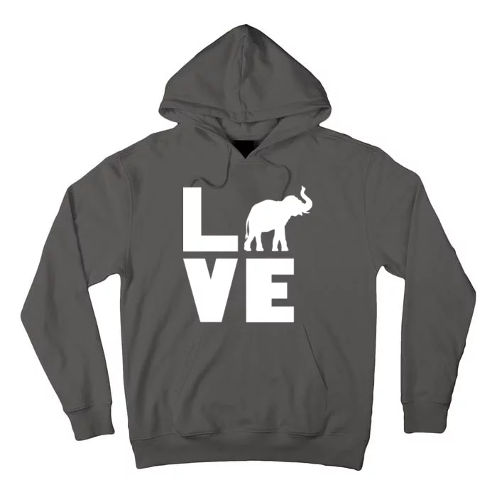 Elephant Love Tall Hoodie