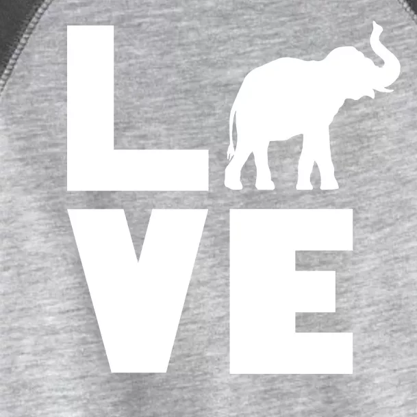 Elephant Love Toddler Fine Jersey T-Shirt