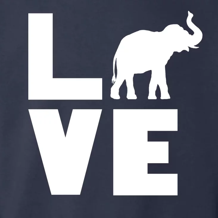 Elephant Love Toddler Hoodie