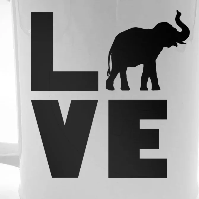 Elephant Love Front & Back Beer Stein