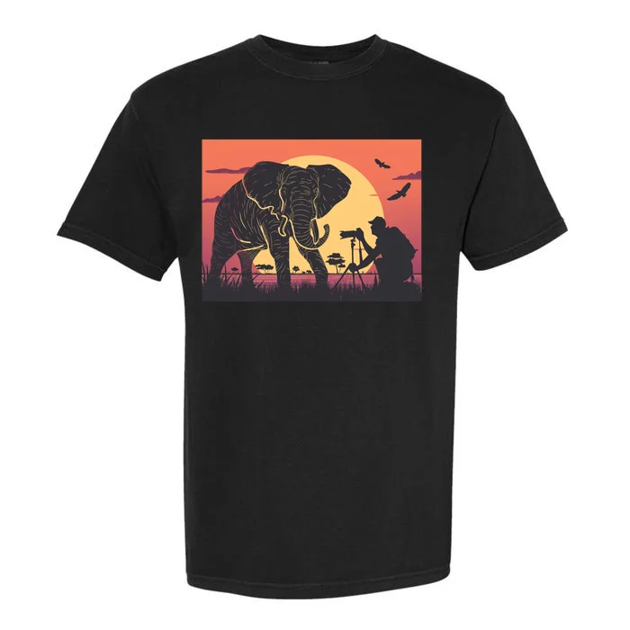 Elephant Photography Garment-Dyed Heavyweight T-Shirt