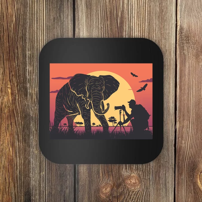 Elephant Photography Coaster