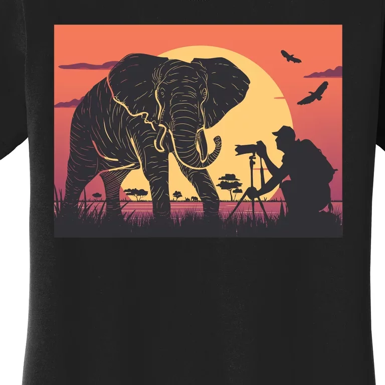 Elephant Photography Women's T-Shirt