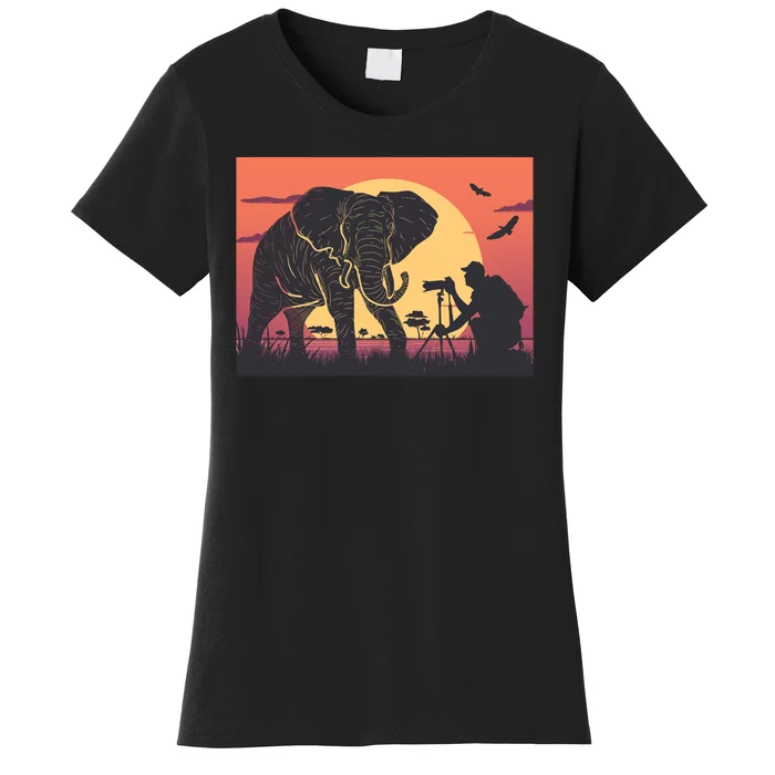 Elephant Photography Women's T-Shirt