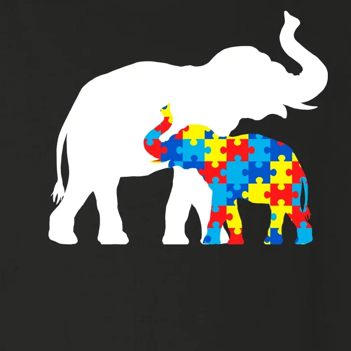 Elephant Puzzle Autism Parents Toddler Long Sleeve Shirt