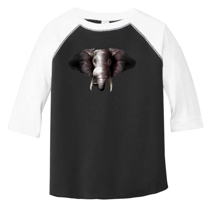 Elephant Tusks Wildlife Toddler Fine Jersey T-Shirt