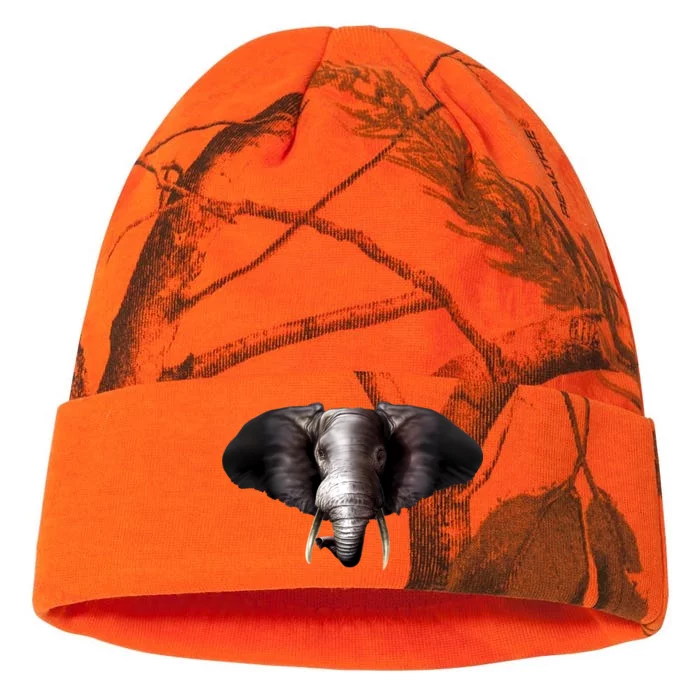 Elephant Tusks Wildlife Kati - 12in Camo Beanie