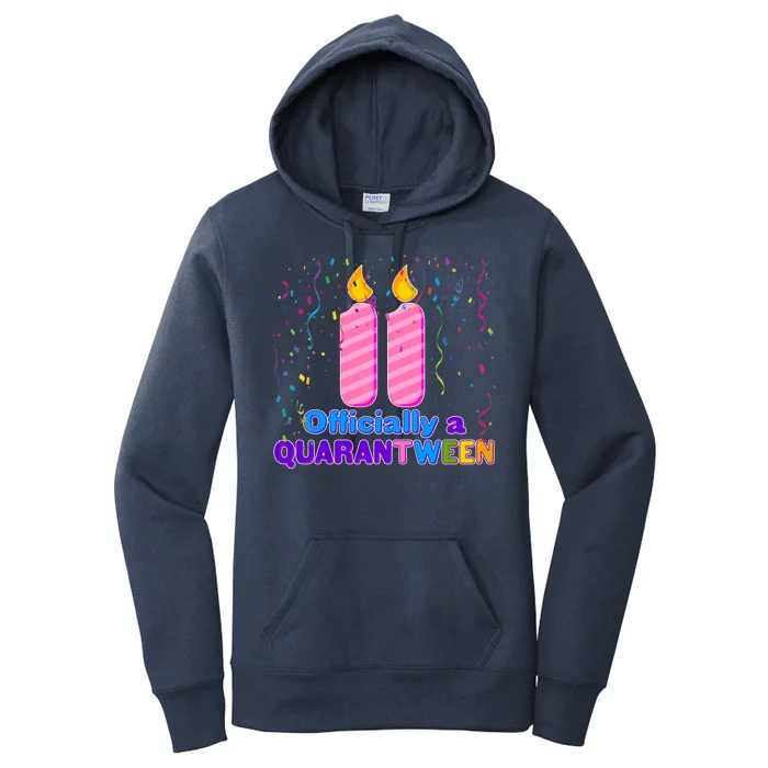 Eleven Officially A Quarantween Birthday Women's Pullover Hoodie