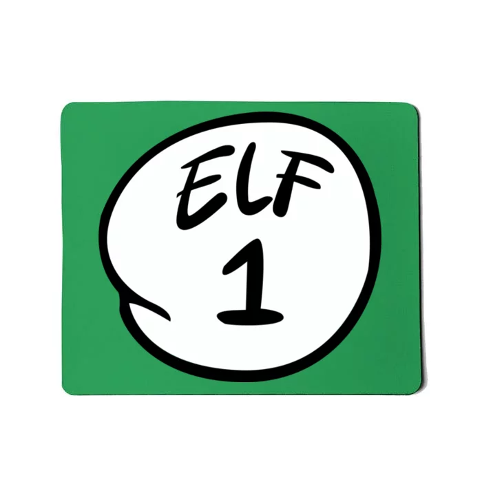 Elf 1 2 3 4 5 Custom Number Personalize Mousepad