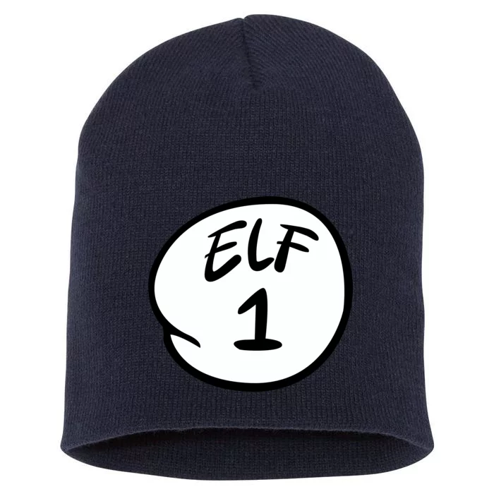 Elf 1 2 3 4 5 Custom Number Personalize Short Acrylic Beanie