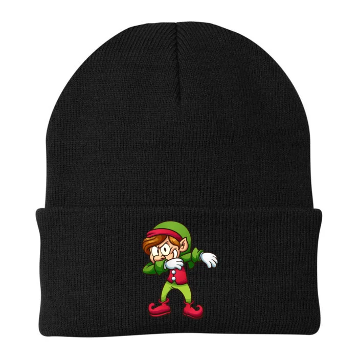 Elf Dabbing Knit Cap Winter Beanie