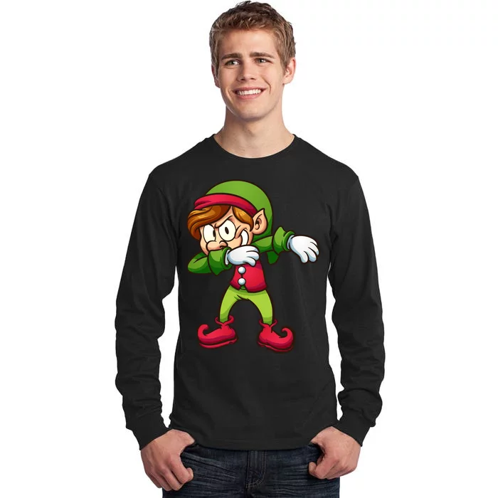 Elf Dabbing Tall Long Sleeve T-Shirt