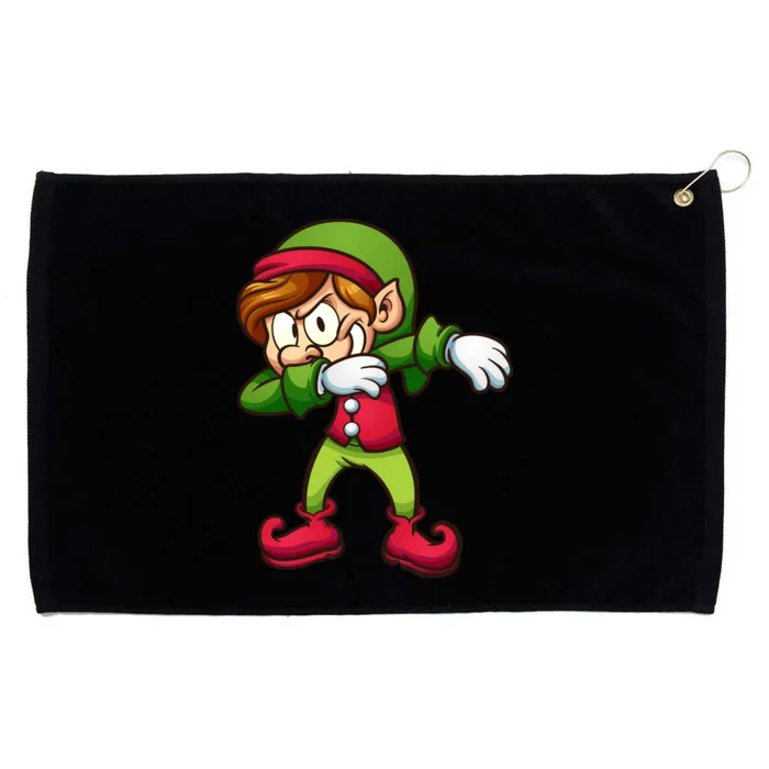 Elf Dabbing Grommeted Golf Towel