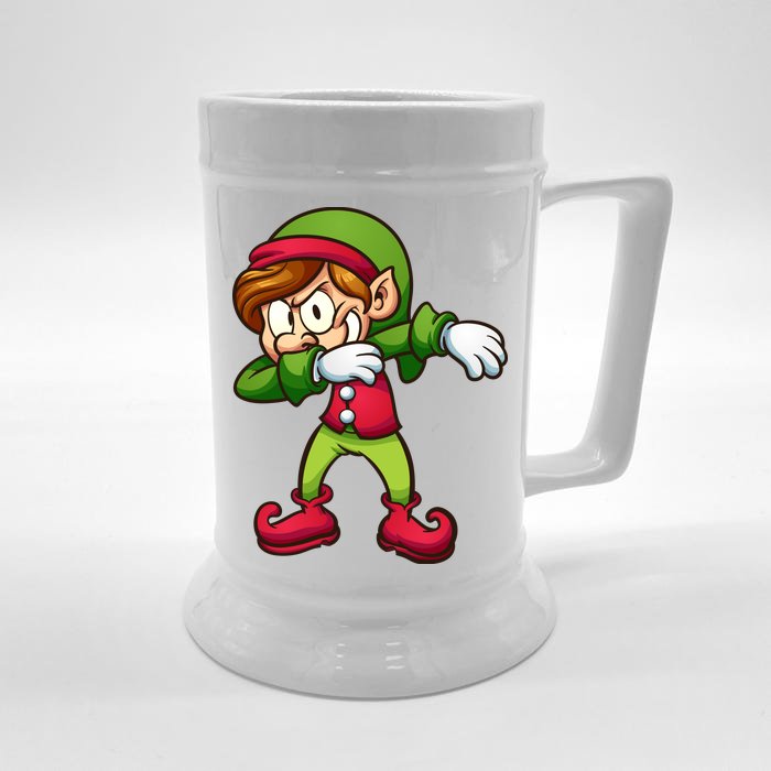 Elf Dabbing Front & Back Beer Stein