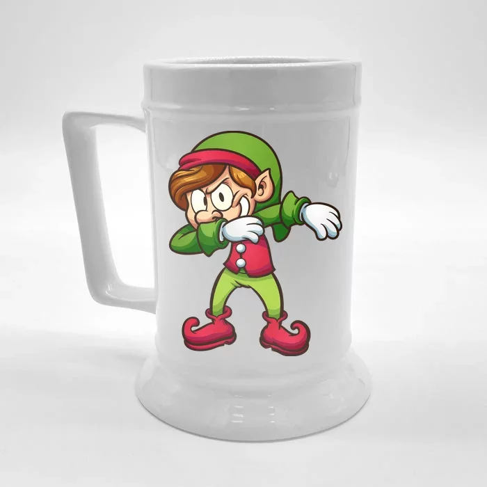 Elf Dabbing Front & Back Beer Stein