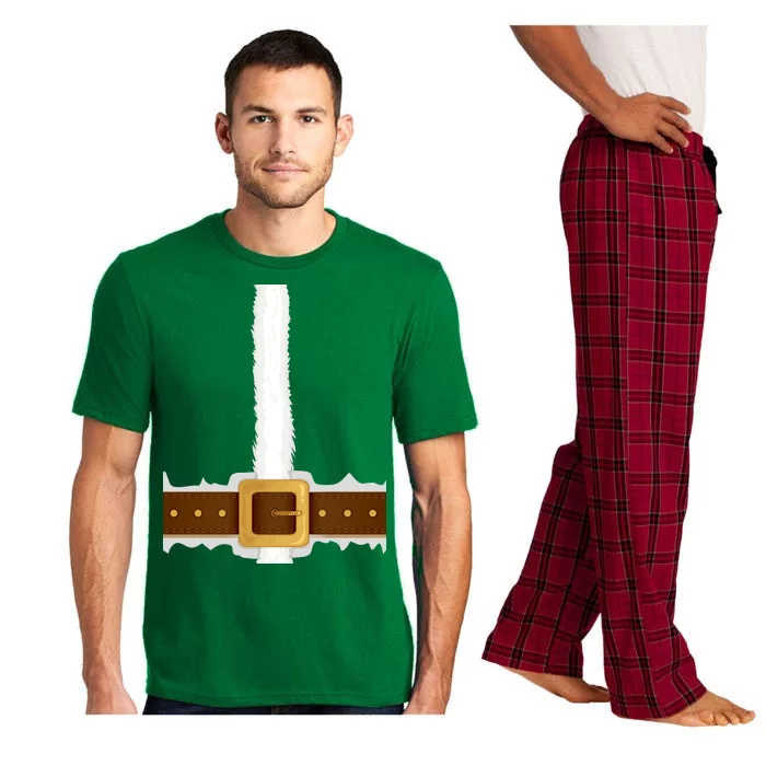 Elf Santa Suit Top Pajama Set