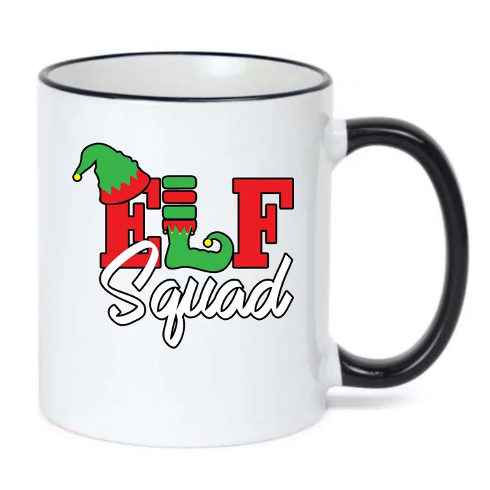 Elf Squad Black Color Changing Mug