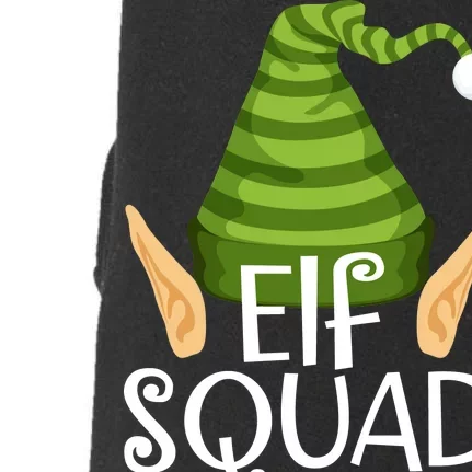 Elf Squad Christmas Doggie 3-End Fleece Hoodie