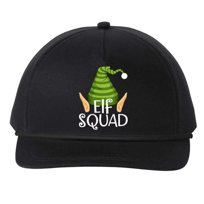 Elf Squad Christmas Snapback Five-Panel Rope Hat