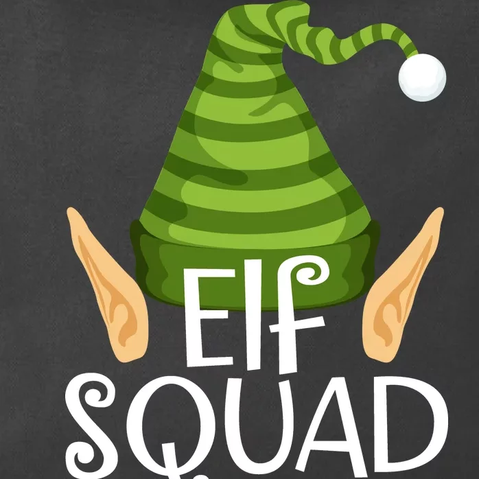 Elf Squad Christmas Zip Tote Bag