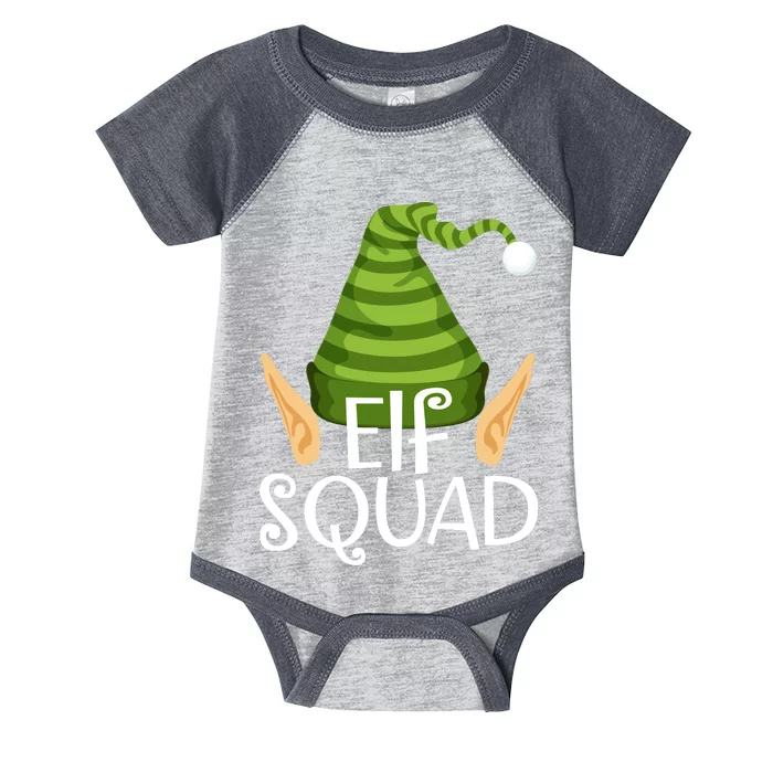 Elf Squad Christmas Infant Baby Jersey Bodysuit