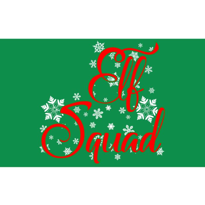 Elf Squad Funny Christmas Elf Bumper Sticker