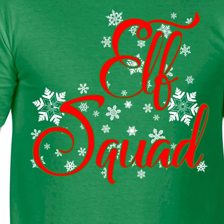 Elf Squad Funny Christmas Elf Comfort Colors T-Shirt