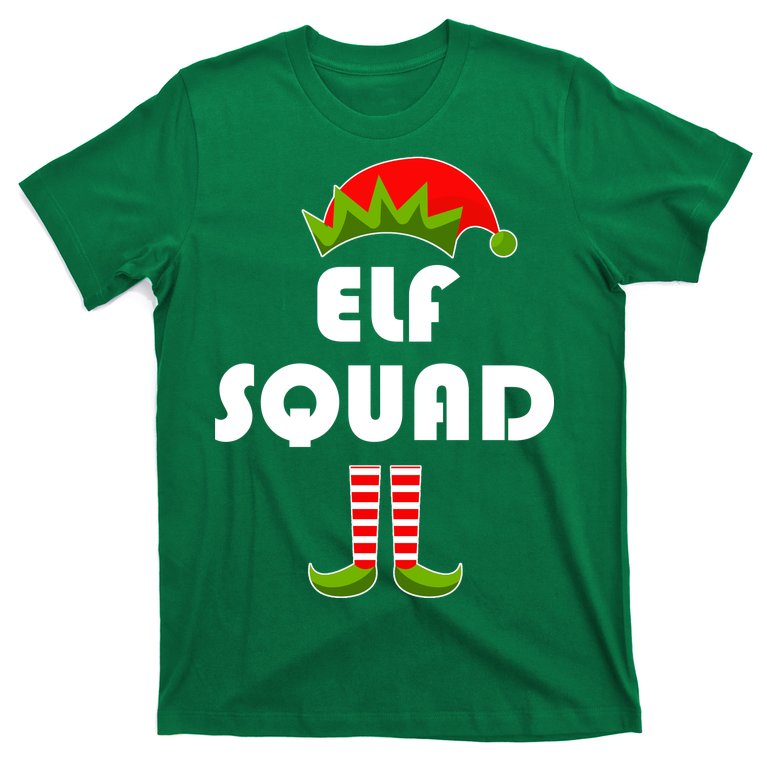 Elf Squad Funny Christmas Elves T-Shirt