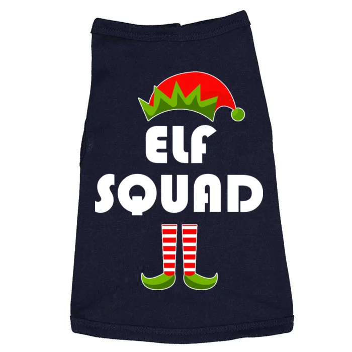 Elf Squad Funny Christmas Elves Doggie Tank