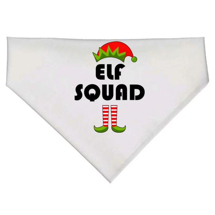 Elf Squad Funny Christmas Elves USA-Made Doggie Bandana