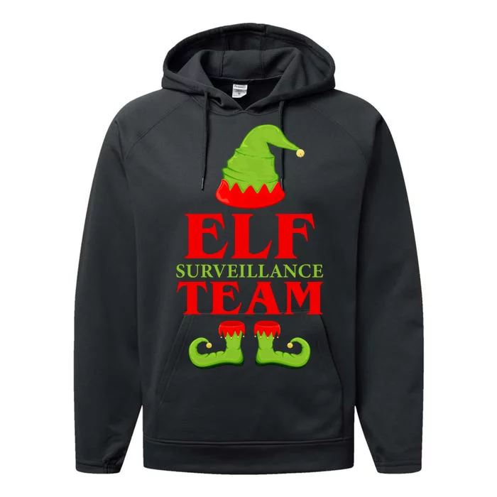 Elf Surveillance Team Performance Fleece Hoodie