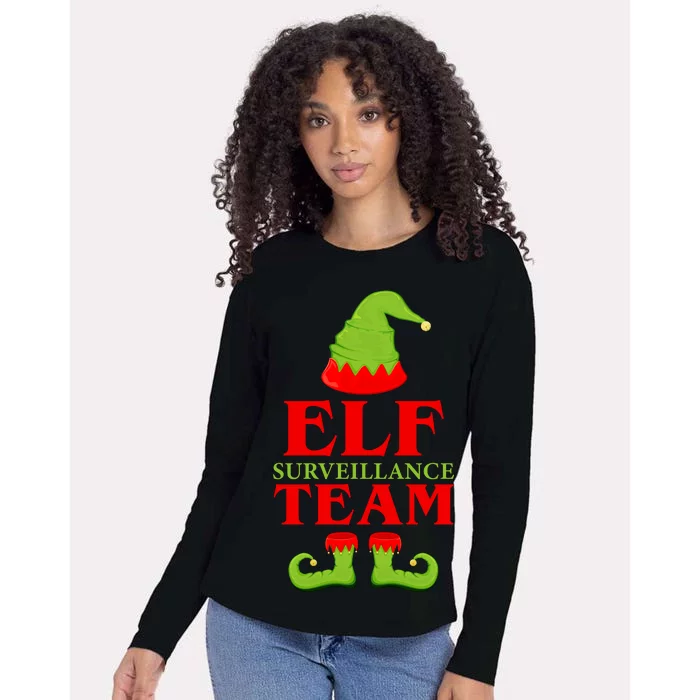 Elf Surveillance Team Womens Cotton Relaxed Long Sleeve T-Shirt