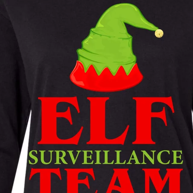 Elf Surveillance Team Womens Cotton Relaxed Long Sleeve T-Shirt