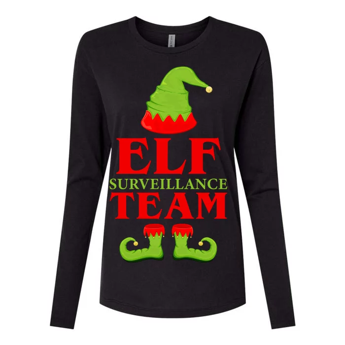 Elf Surveillance Team Womens Cotton Relaxed Long Sleeve T-Shirt