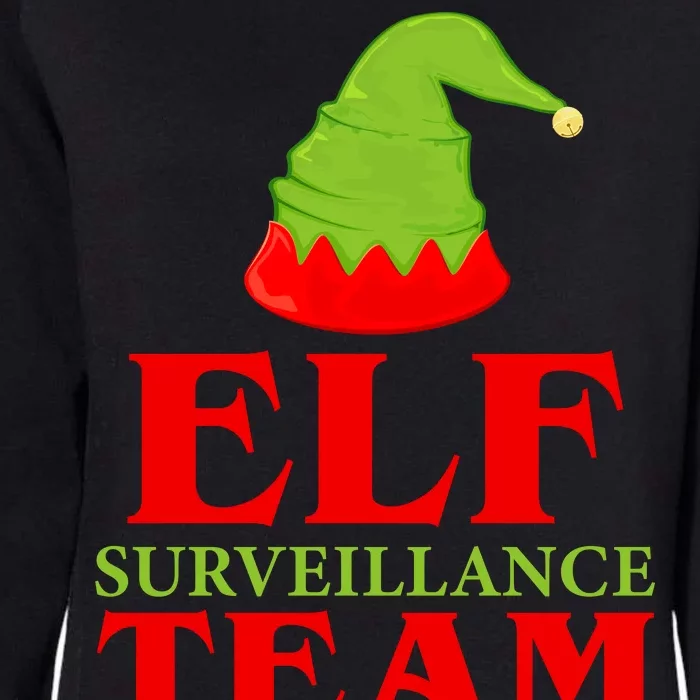 Elf Surveillance Team Womens California Wash Sweatshirt