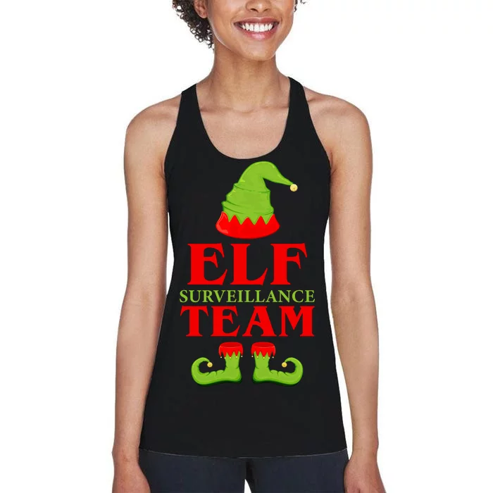 Elf Surveillance Team Women's Racerback Tank