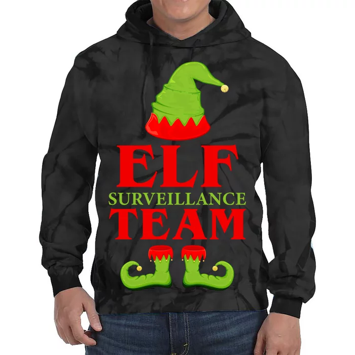 Elf Surveillance Team Tie Dye Hoodie