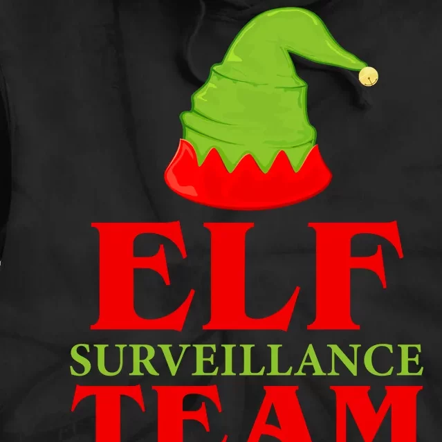 Elf Surveillance Team Tie Dye Hoodie