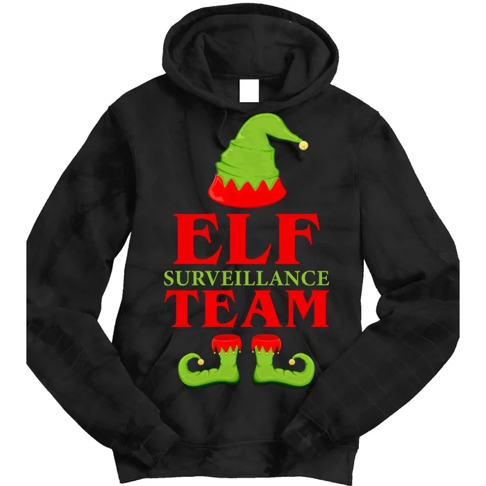 Elf Surveillance Team Tie Dye Hoodie