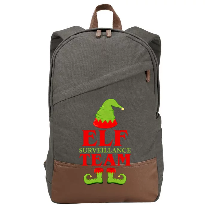 Elf Surveillance Team Cotton Canvas Backpack