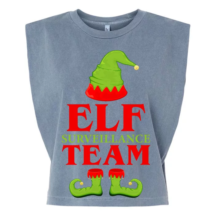 Elf Surveillance Team Garment-Dyed Women's Muscle Tee