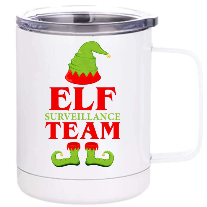 Elf Surveillance Team Front & Back 12oz Stainless Steel Tumbler Cup