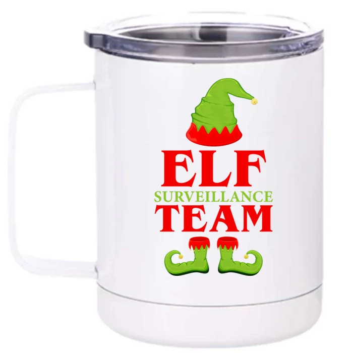 Elf Surveillance Team Front & Back 12oz Stainless Steel Tumbler Cup