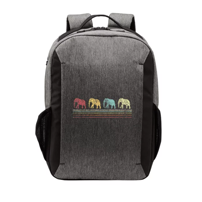 Elephant Lover Funny Elephant Retro Vector Backpack